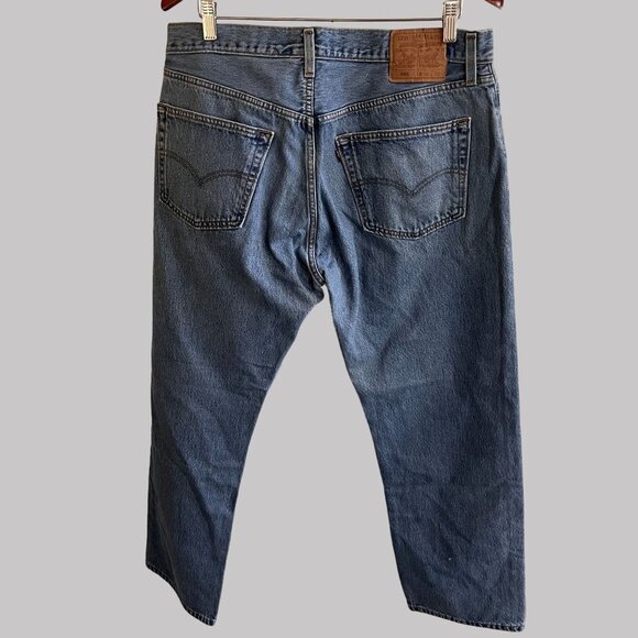 Vintage Levis 501 Jeans‎ Mens 38 (36x28.5) Original Button Down Fly Straight Leg - Picture 8 of 10